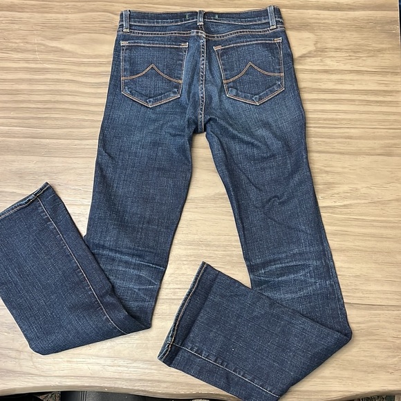 J BRAND BOOTCUT MID RISE DARKWASH DENIM 28 - Picture 2 of 16